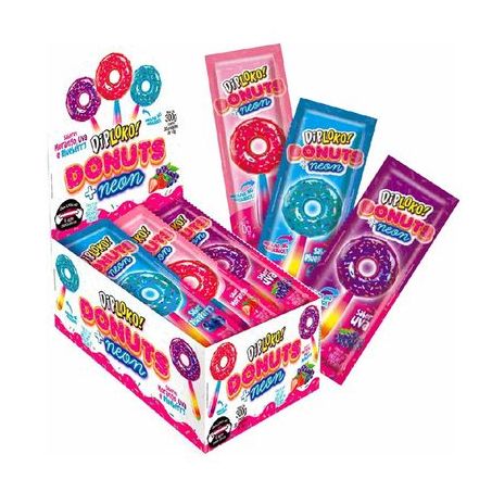 Pirulito diploko donuts + neon 10g