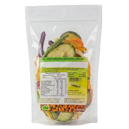 MIX DE CHIPS DE VEGETAIS 200G