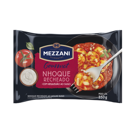 Prato Pr Mezzani Nhoque 350g Molho Sugo