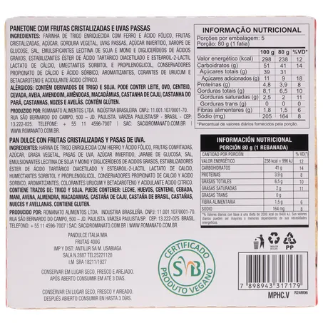 PANETONE ITALIA MIA 400G FRUTAS 360-4