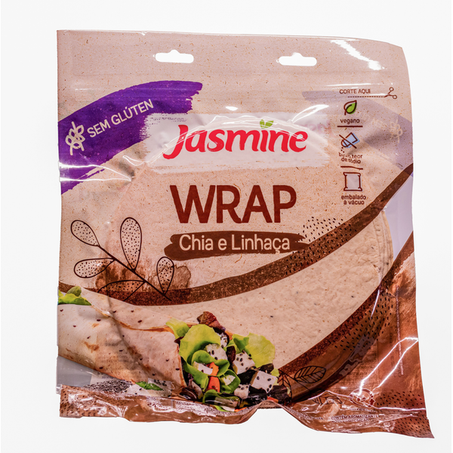 WRAP CHIA E LINHAÇA SEM GLUTÉN 240G