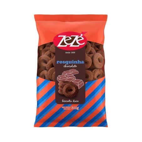 BISCOITO ZEZÉ ROSQUINHA CHOCOLATE 300G