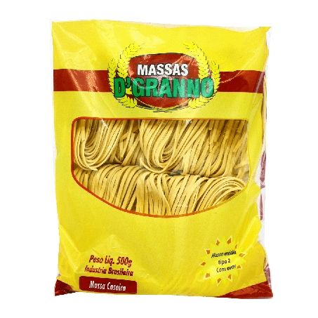 Macarrão Caseiro D.Granno Band.Pct.500G N.2