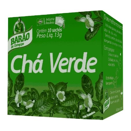 Chá barão verde 13g c/10