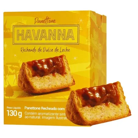PANETTONE HAVANNA MINI D/LEITE 130G