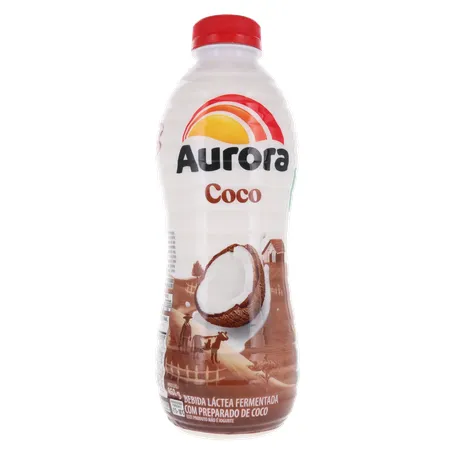 Bebida Láctea Fermentada Aurora Coco Frasco 850gr 360-16
