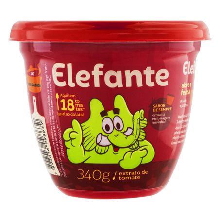 EXTRATO DE TOMATE ELEFANTE POTE