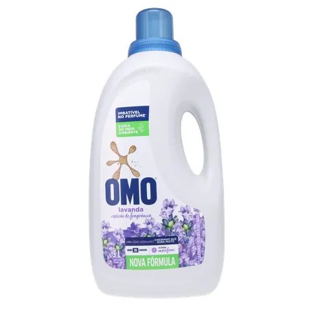 Lava Roupas OMO Lavanda Frasco 3L 360-0