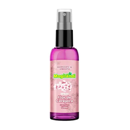 Aromatizante Mogilandi 120ml Spray Flor Cerejeira