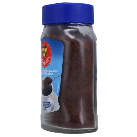 Café Solúvel Granulado 3corações Descafeinado Pote de Vidro 50gr 360-6