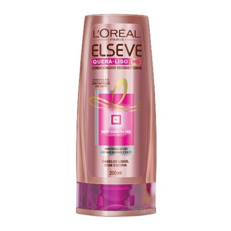 CONDICIONADOR ELSEVE 200ML QUERA LISO MQ 230°C