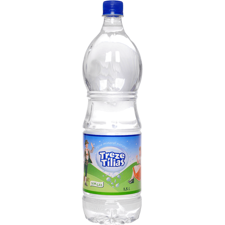 Agua mineral sem gás treze tilias 1.5l