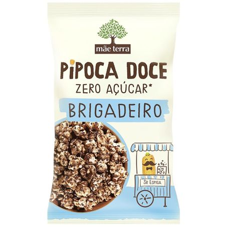 Mae terra pipoca 45g brigadeiro zero acu