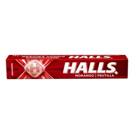 Drops halls morango 28 gr