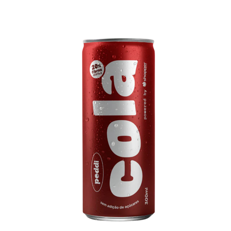REFRIGERANTE PREBIOTICO COLA 300ML - PODDI