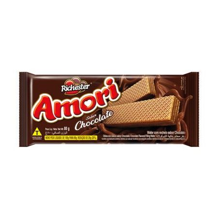 BISC WAFER AMORI 80G CHOCOLATE