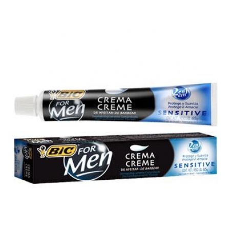 Cr barba bic sensitive 65g