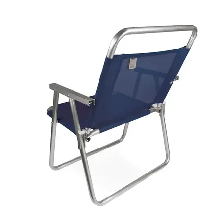 MOR CADEIRA OVERSIZE ALUMINIO AZUL                 360-4