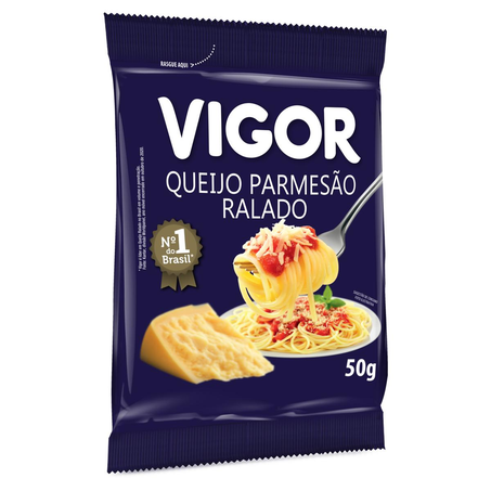 Queijo Ralado Vigor 50g - Parmesão