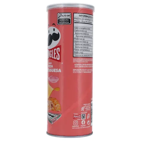 Salgadinho Pringles Batata Portuguesa Tubo 105g 
  360-6
