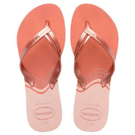 Sandália Havaianas Elegance Print Rosa Clay 37/38