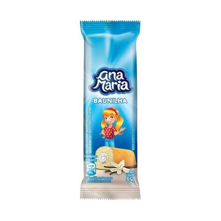 BOLINHO ANA MARIA BAUNILHA 35G