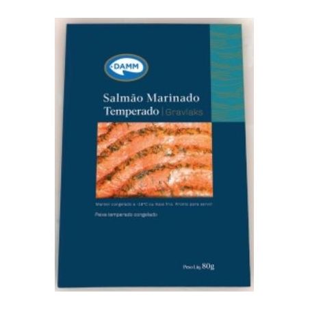 Salmão Damm Marinado Temperado 80g