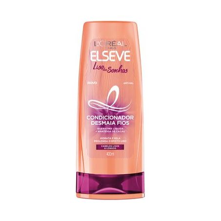 CONDICIONADOR ELSEVE LISO DOS SONHOS 400ML