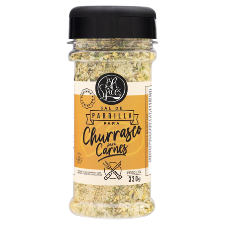 Sal BR Spices 330g - Para Churrasco - Carne