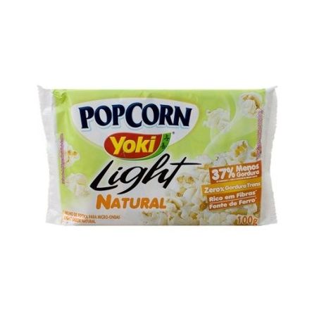 Pipoca micro yoki natural light 100gr