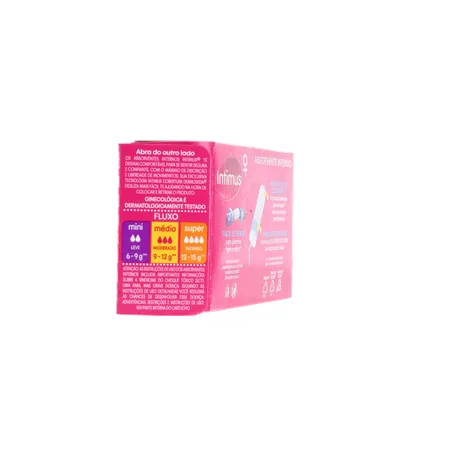 Absorvente Interno Intimus Mini Leve 16 Pague 15 Unidades 360-11