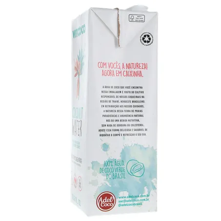 Agua de coco vitcoco 1l 360-25