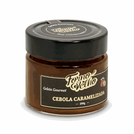 GELEIA CEBOLA CARAMELIZADA FORNO VELHO LINHA GOURMET 200G