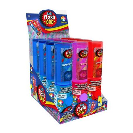 Pirulito Kids Zone 33g Luz Flash Pop