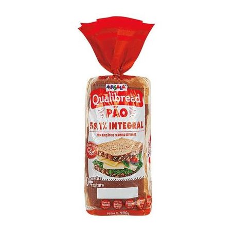 Pao qualibread 400g 100% integral