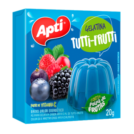 GELATINA APTI 20G TUTTI-FRUTTI