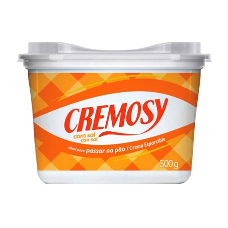 Creme vegetal com sal cremosy