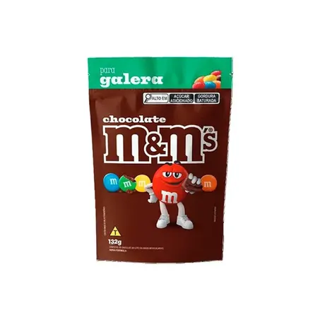 Chocolate M&M Chocolate ao Leite Pouch 132g
