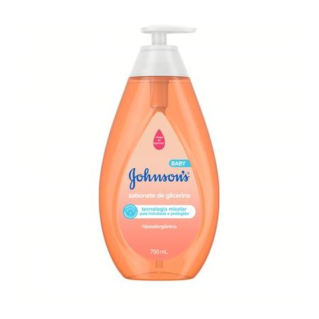 Sabonete johnsons baby 750ml glicerina & vitam b5