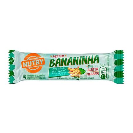 Bananinha Nutry 23g - Sem Açúcar