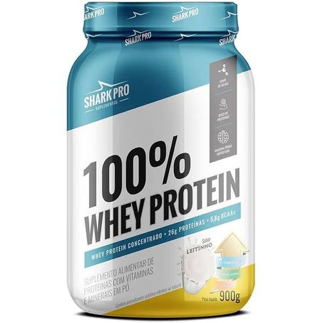 100% WHEY PROTEIN SABOR LEITINHO 900G