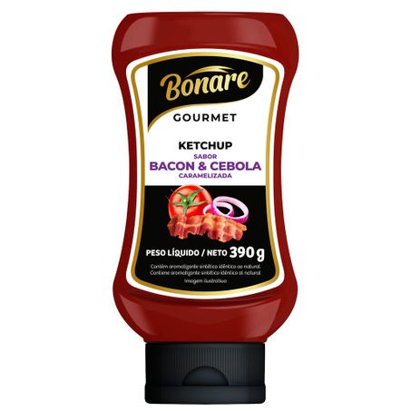 Ketchup Bonare Bacon e Cebola Caramelizada 390g