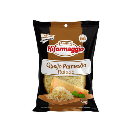Queijo ralado parmesão kiformaggio 50g