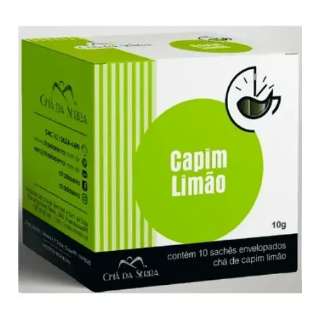 CHÁ CAPIM CIDREIRA DA SERRA C/10 SAQUINHOS ENVELOPADOS