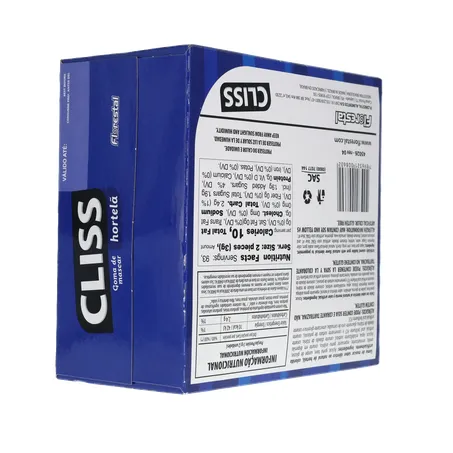 Chiclete florestal cliss hortelã 280g 360-13