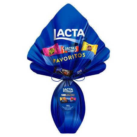Ovo de Páscoa Lacta Favoritos 540g