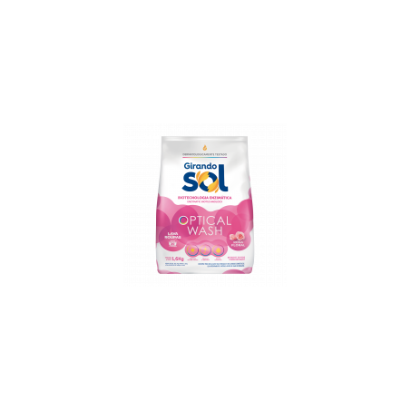 Detergente po girando sol 1.6kg sache rosa