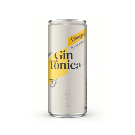GIN TÔNICA SCHWEPPES PREMIUM DRINK
