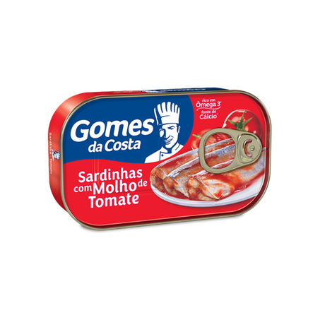 SARDINHAS GOMES DA COSTA MOLHO DE TOMATE 125G