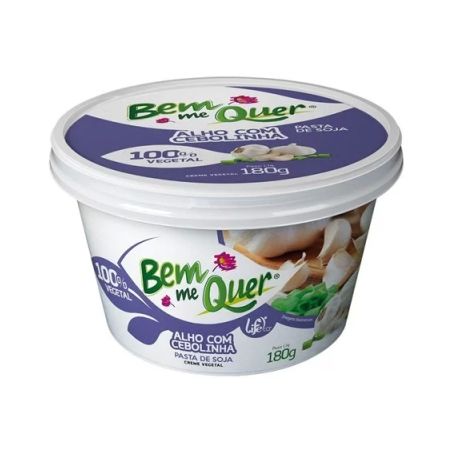 PASTA DE SOJA BEM ME QUER ALHO/CEB 180G